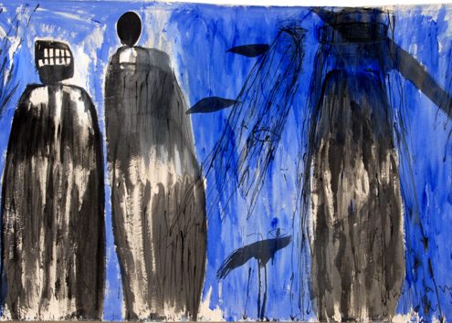 Mixed Media On canvas 2002_200x240