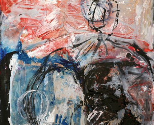 Mixed Media On canvas_1989_110x117