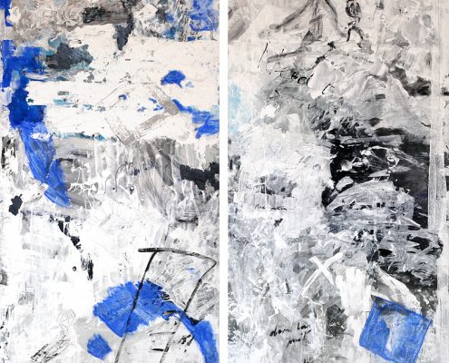 Mixed Media On canvas_1989_200x102