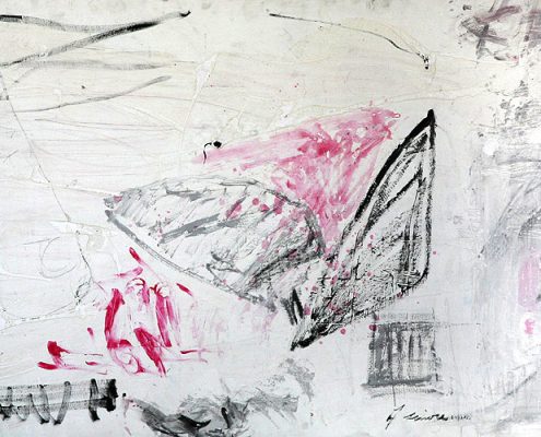 Mixed Media On canvas_1989_96x365