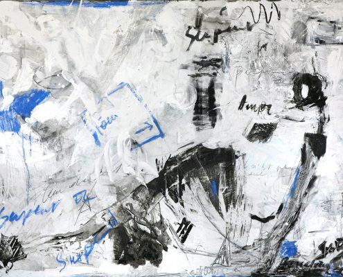 Mixed Media On canvas_1989_098x130