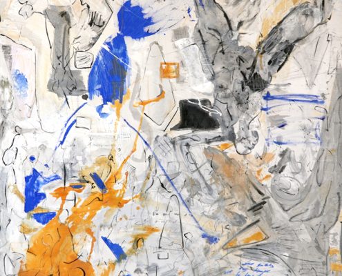Mixed Media On canvas_1988_116x116