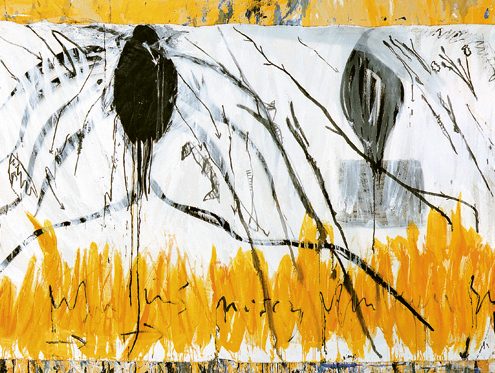 Mixed Media On canvas_2000_165x477