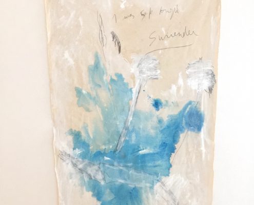 surrender Mixed Media on Canvas Sigrid Gloerfelt From Morocco to Venice 2017