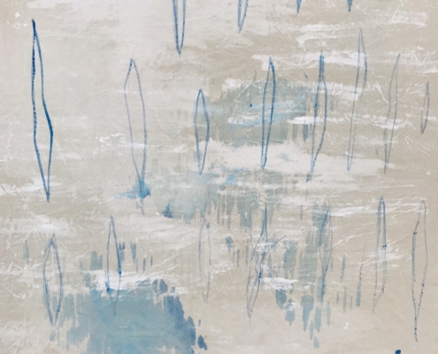 16 Lockdown 2020 - Sigrid Glöerfelt Sigrid Gloerfelt - Mixed Media on canvas