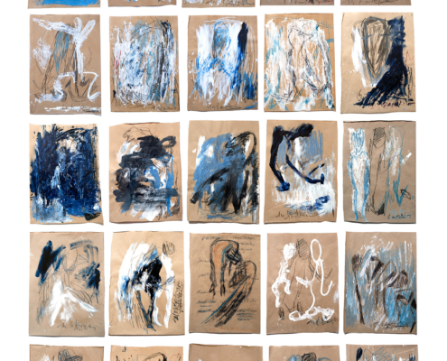 13_Sigrid Glöerfelt Mixed Media on Paper_2022_34cm x 25cm each
